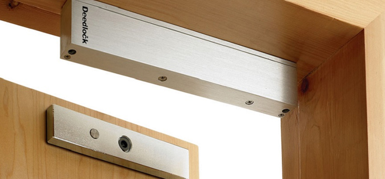 Magnetic lock installation August